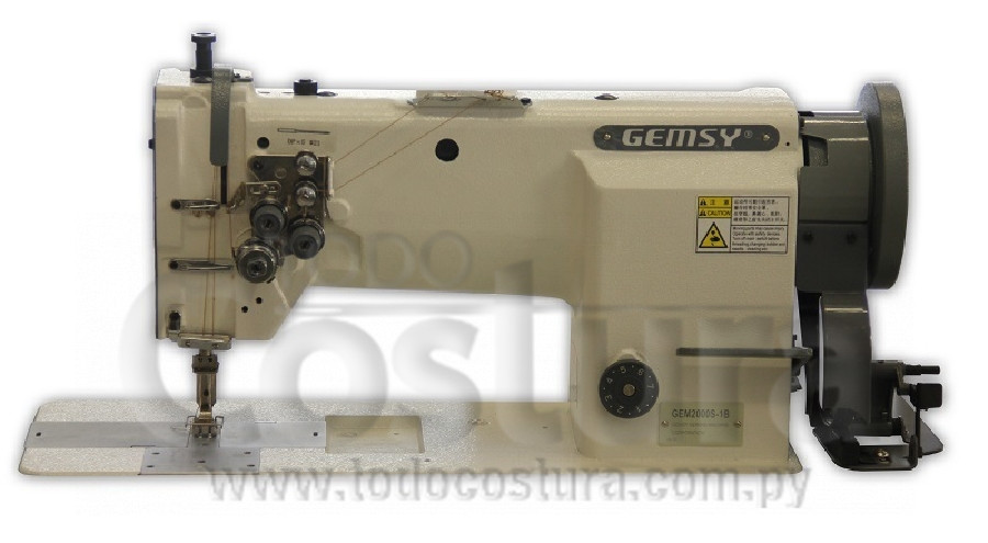 DOBLE AGUJA PESADA (CROCHET GRANDE) GEMSY-GEM2000S-1B