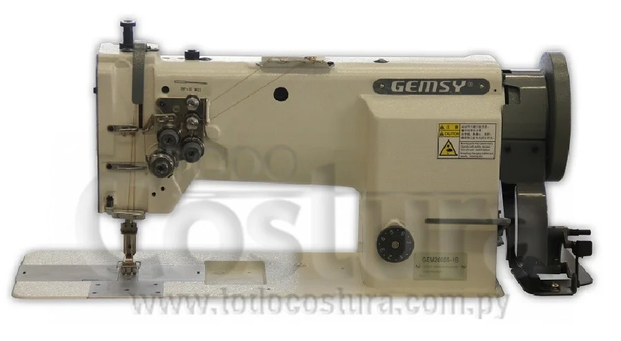 DOBLE AGUJA PESADA (CROCHET GRANDE) GEMSY-GEM2000S-1B