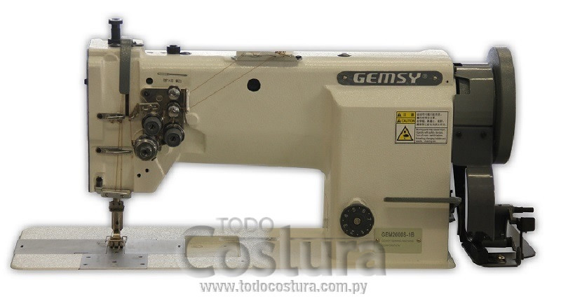 DOBLE AGUJA PESADA (CROCHET GRANDE) GEMSY-GEM2000S-1B
