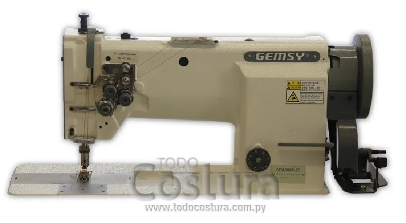 DOBLE AGUJA PESADA (CROCHET GRANDE) GEMSY-GEM2000S-1B