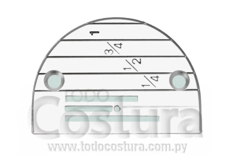 CHAPA DIENTE RECTA INDUSTRIAL LIVIANA (3 CARRERAS) SINGER