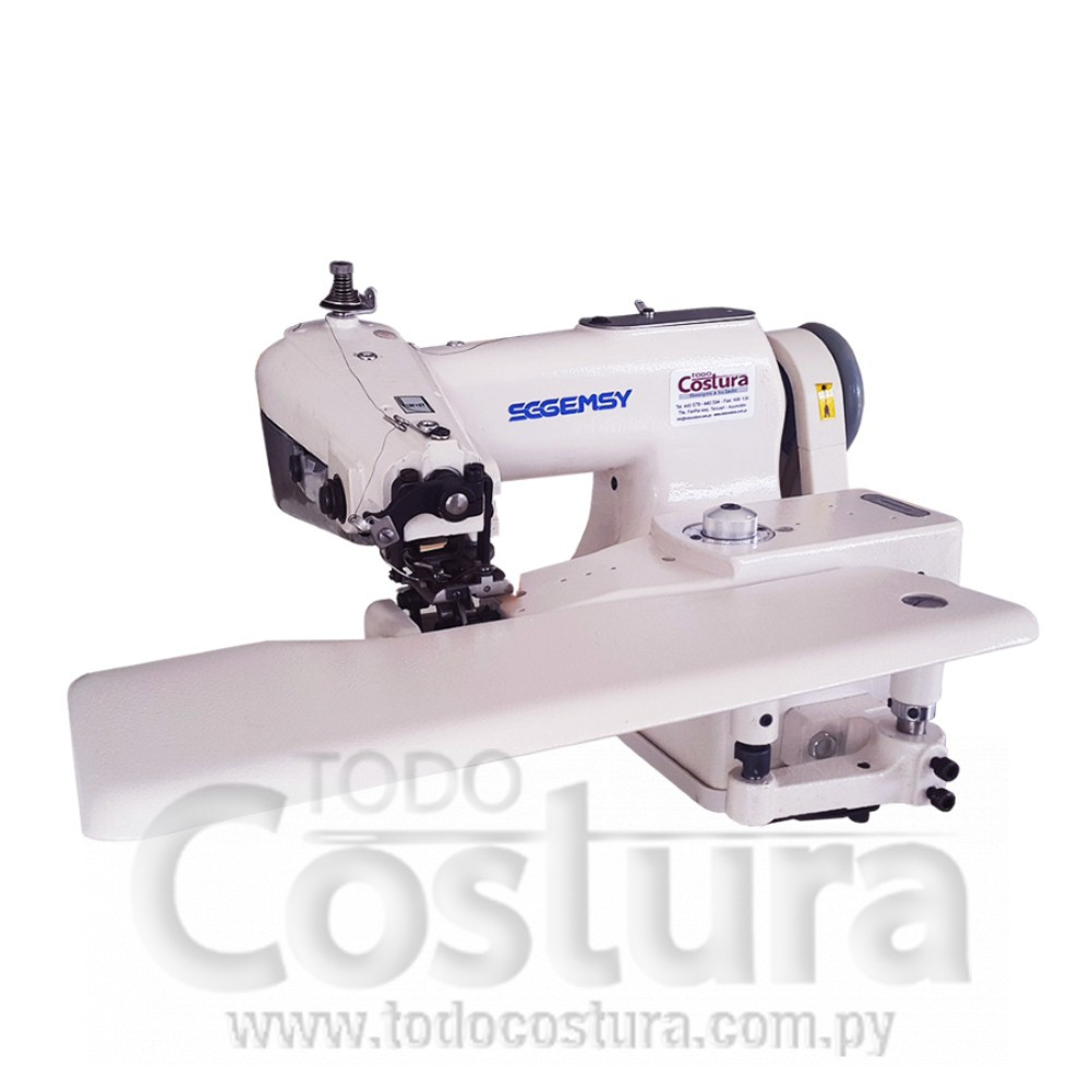 MAQ. INDUSTRIAL COSTURA INVISIBLE (RUEDERA) GEMSY GEM2000-8