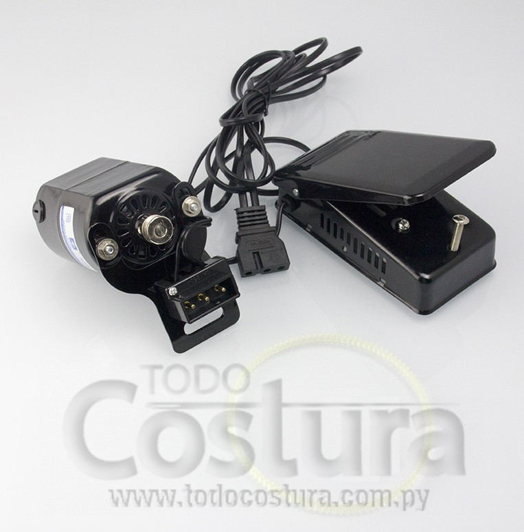 MOTOR CON PEDAL CHINO P/ MAQ. DE COSER FAMILIAR 100W