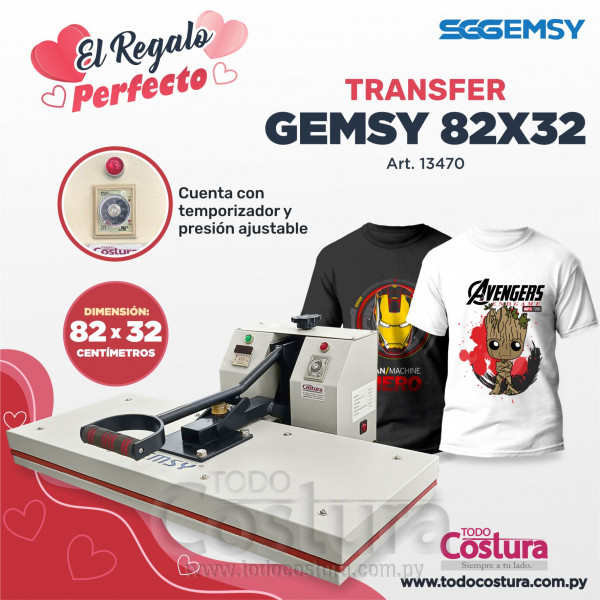TRANSFER GEMSY 82X32CM