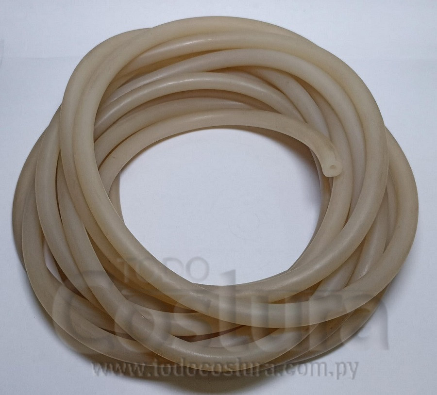 MANGUERA SILICONA 9 X 3 MM. TRANSLUCIDO P/ PLANCHA BLANCAPRESS PROF-PCV