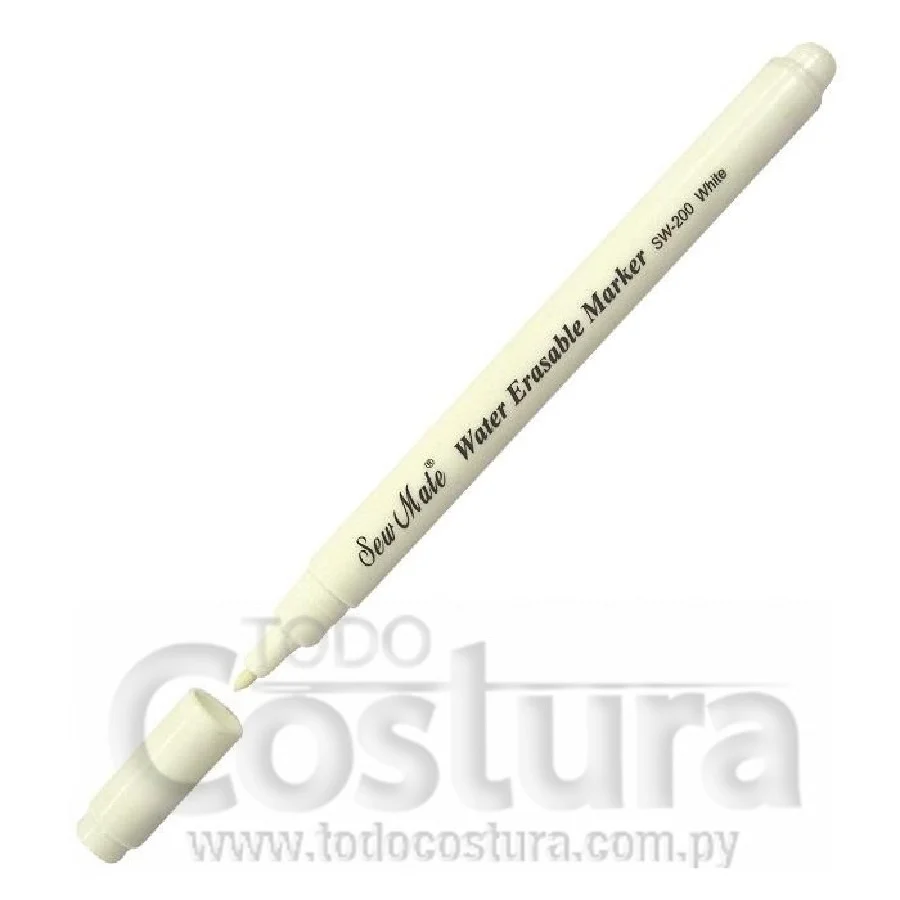 MARCADOR SOLUBLE (BLANCO) P/ TELA