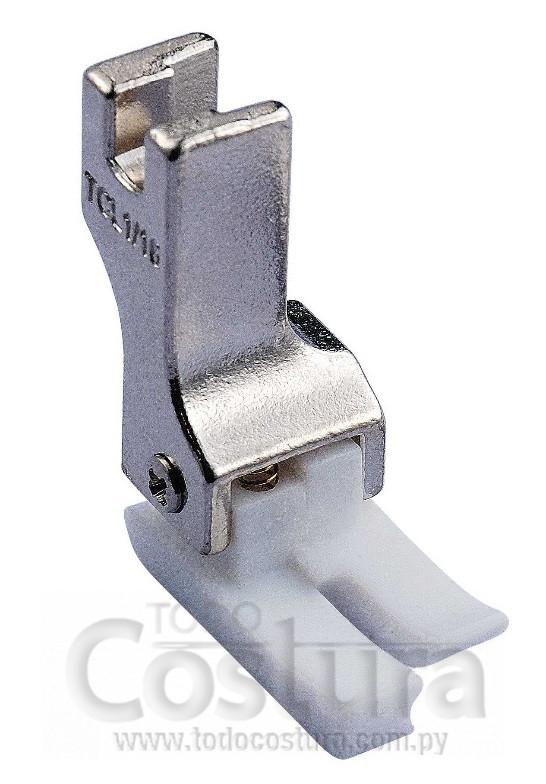 PRENSATELA COMPENSADO (TEFLON) (1/16 - IZQ) RECTA INDUSTRIAL