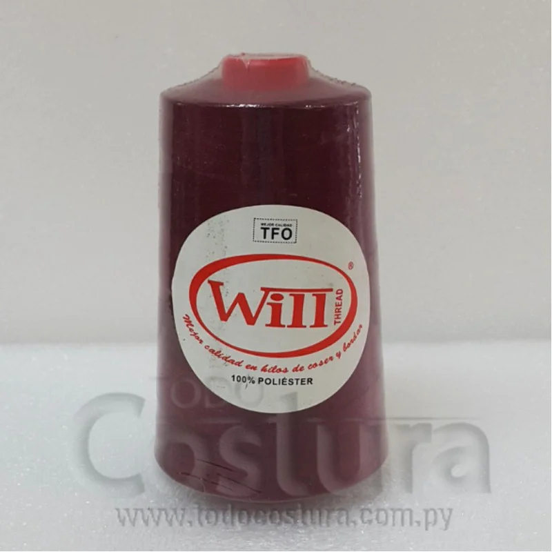 HILO DE COSER WILL (121 - GRANATE - 5000Y) 40/2 -TFO