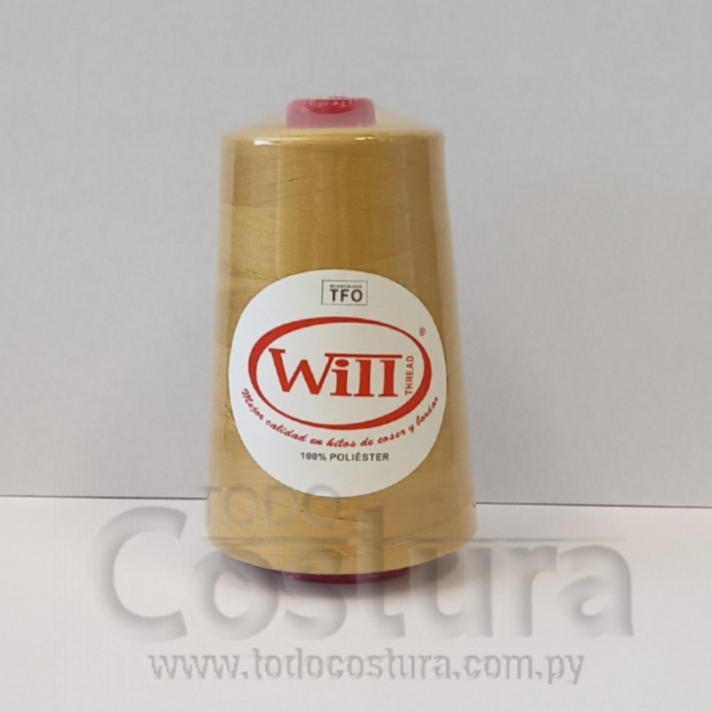 HILO DE COSER WILL (136 - AMARILLO - 5000Y) 40/2 -TFO