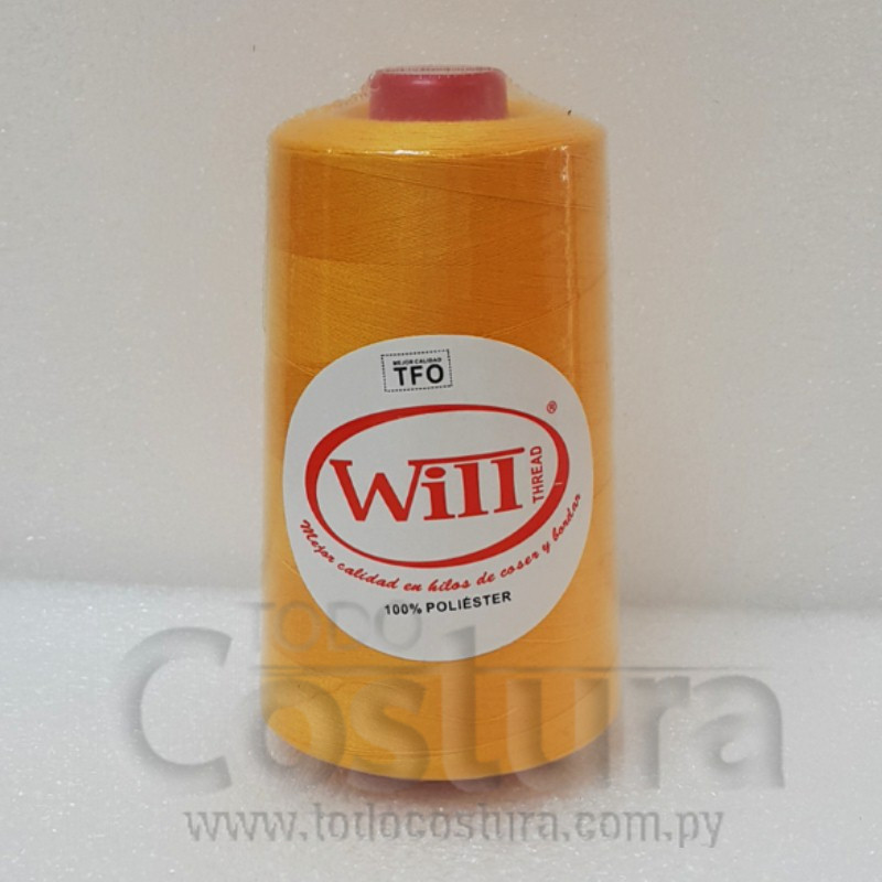 HILO DE COSER WILL (140 - AMARILLO - 5000Y) 40/2 -TFO