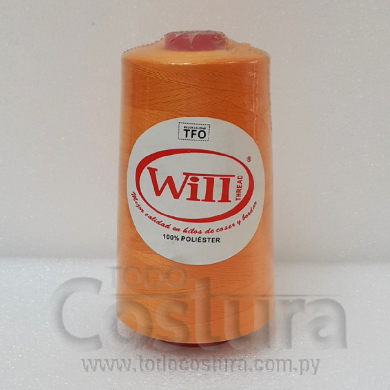 HILO DE COSER WILL (143 - NARANJA - 5000Y) 40/2 -TFO
