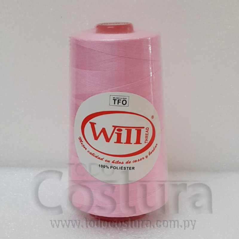 HILO DE COSER WILL (152 - ROSADO - 5000Y) 40/2 -TFO