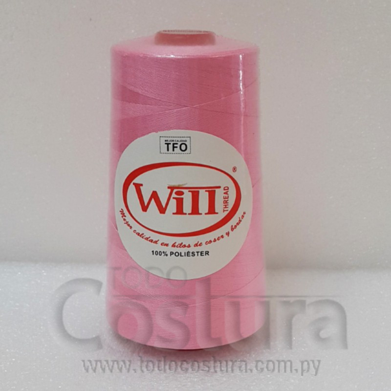 HILO DE COSER WILL (154 - ROSADO - 5000Y) 40/2 -TFO