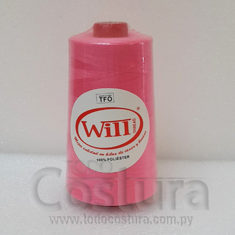 HILO DE COSER WILL (160 - ROSADO - 5000Y) 40/2 -TFO