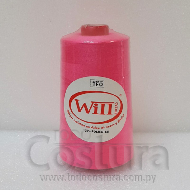 HILO DE COSER WILL (161 - ROSADO - 5000Y) 40/2 -TFO