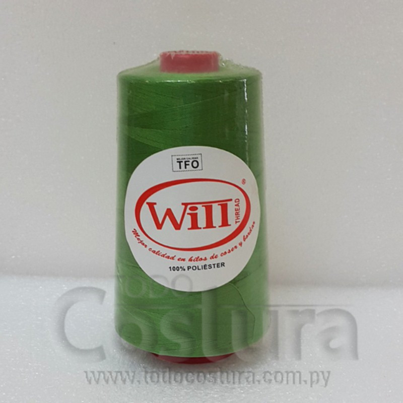HILO DE COSER WILL (205 - VERDE - 5000Y) 40/2 -TFO