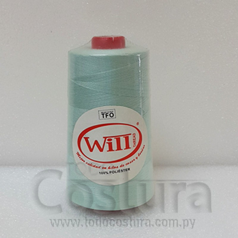 HILO DE COSER WILL (226 - VERDE AGUA - 5000Y) 40/2 -TFO