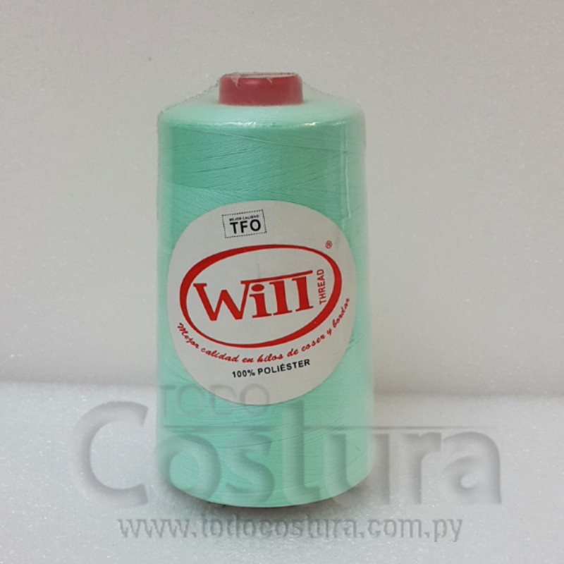 HILO DE COSER WILL (228 - VERDE AGUA - 5000Y) 40/2 -TFO