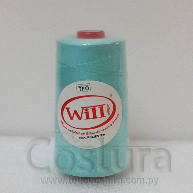 HILO DE COSER WILL (230 - CELESTE - 5000Y) 40/2 -TFO