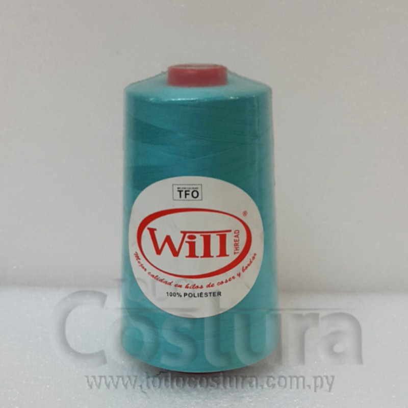 HILO DE COSER WILL (233 - TURQUESA - 5000Y) 40/2 -TFO