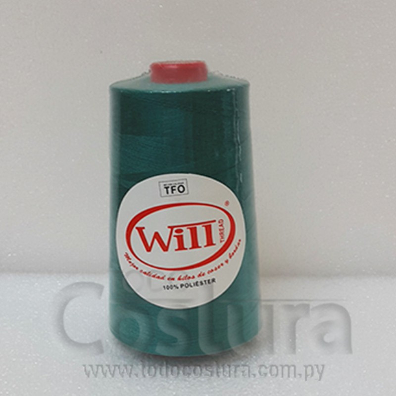 HILO DE COSER WILL (240 - VERDE - 5000Y) 40/2 -TFO