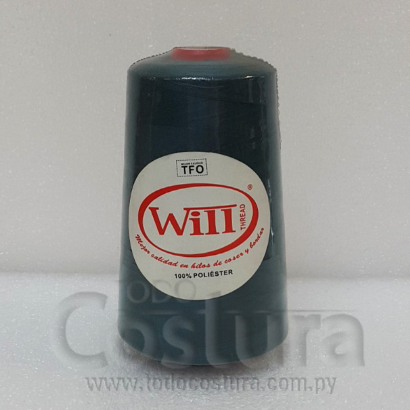HILO DE COSER WILL (250 - VERDE MUSGO - 5000Y) 40/2 -TFO