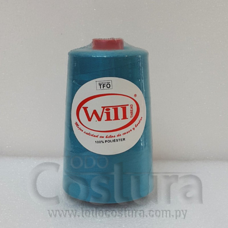 HILO DE COSER WILL (260 - TURQUESA - 5000Y) 40/2 -TFO