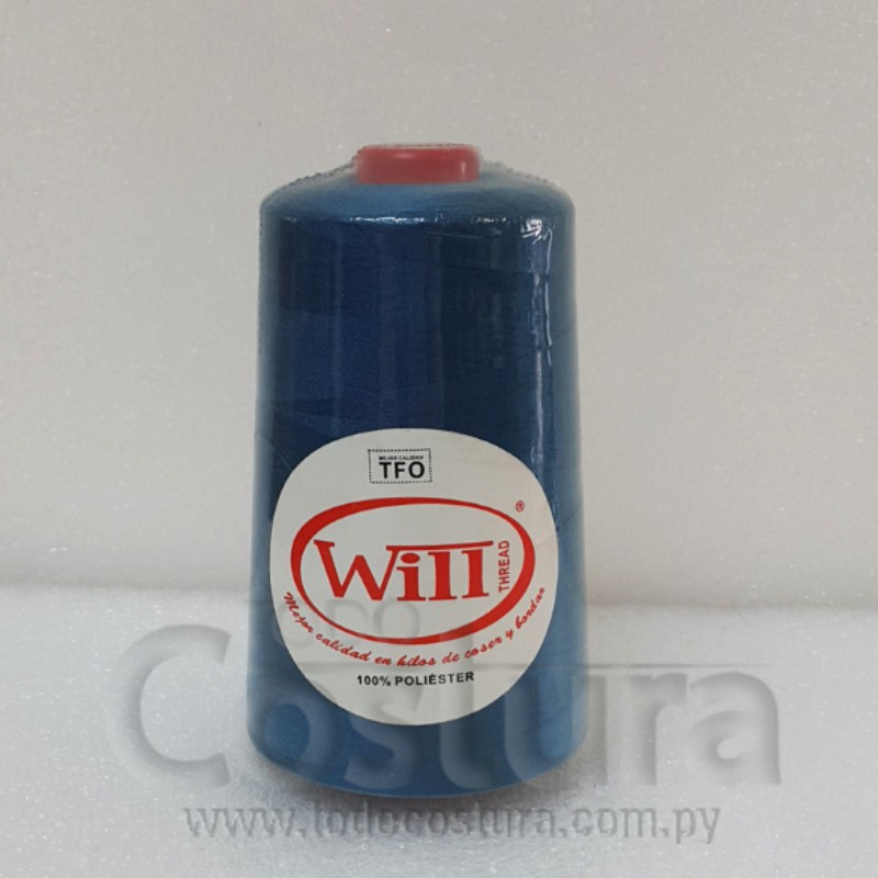 HILO DE COSER WILL (265 - TURQUESA OSCURO - 5000Y) 40/2 -TFO