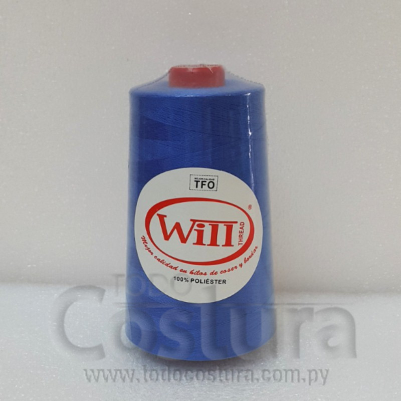 HILO DE COSER WILL (285 - CELESTE - 5000Y) 40/2 -TFO