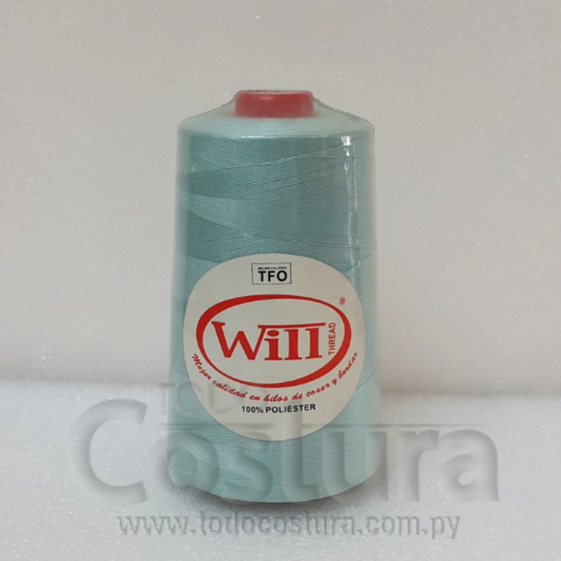 HILO DE COSER WILL (305 - VERDE AGUA - 5000Y) 40/2 -TFO