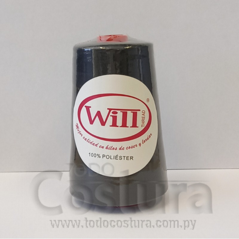 HILO DE COSER WILL (325 - NEGRO - 5000Y) 40/2 -TFO