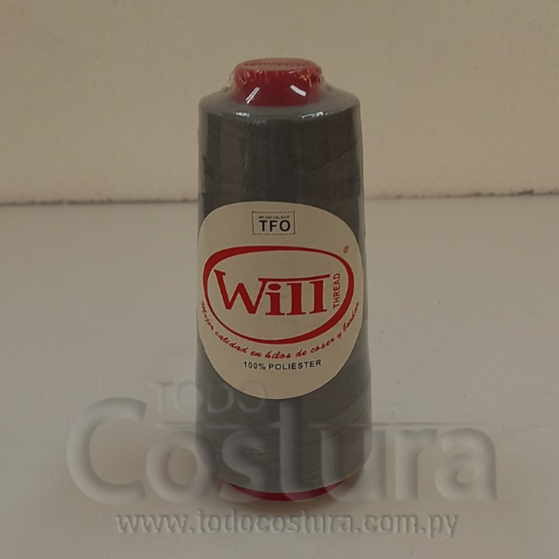 HILO DE COSER WILL (334 - GRIS - 5000Y) 40/2 -TFO