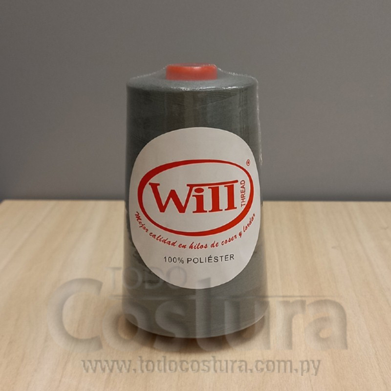 HILO DE COSER WILL (336 - GRIS - 5000Y) 40/2 -TFO