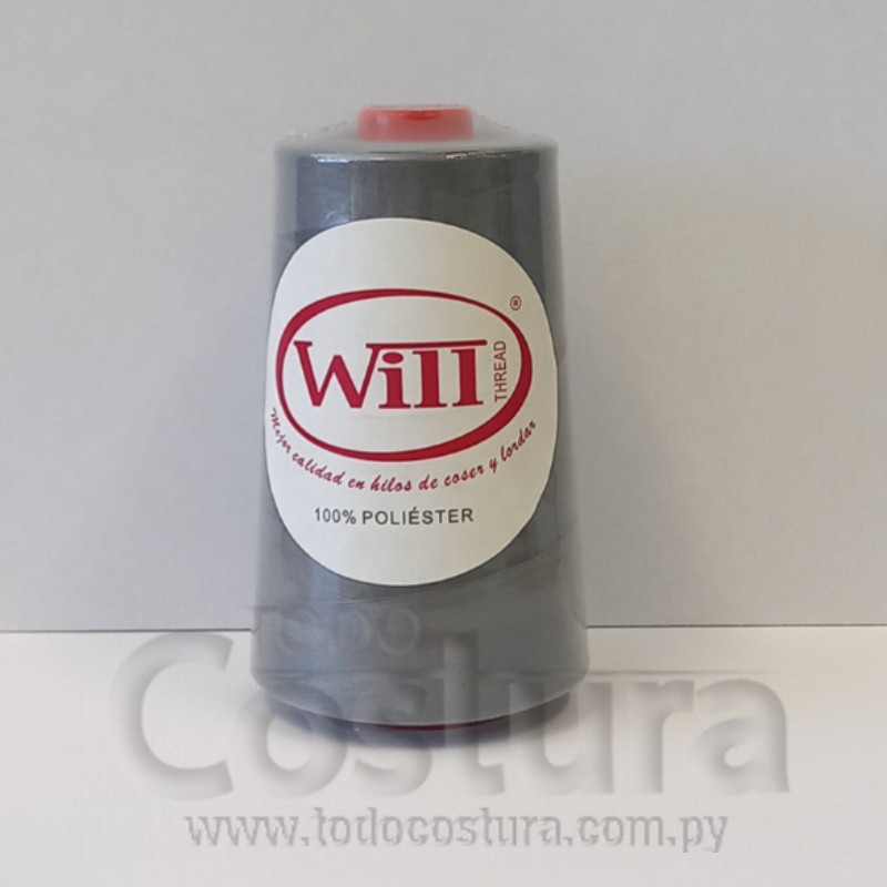 HILO DE COSER WILL (339 - GRIS - 5000Y) 40/2 -TFO