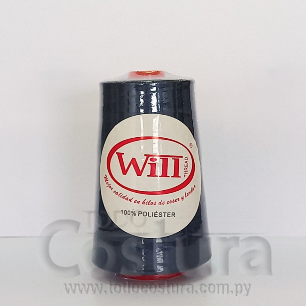 HILO DE COSER WILL (348 - GRIS OSCURO - 5000Y) 40/2 -TFO