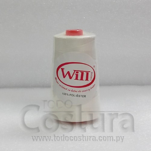 HILO DE COSER WILL (351 - GRIS CREMA - 5000Y) 40/2 -TFO