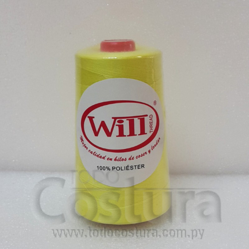 HILO DE COSER WILL (380 - AMARILLO - 5000Y) 40/2 -TFO