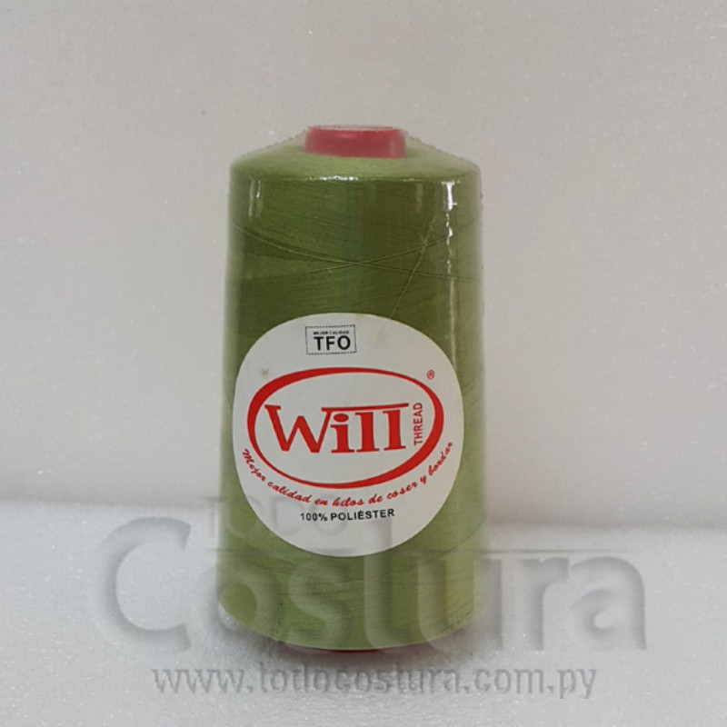 HILO DE COSER WILL (387 - VERDE HIERBA - 5000Y) 40/2 -TFO
