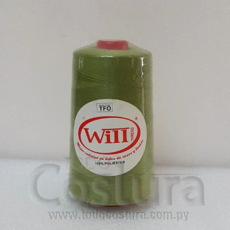 HILO DE COSER WILL (387 - VERDE HIERBA - 5000Y) 40/2 -TFO