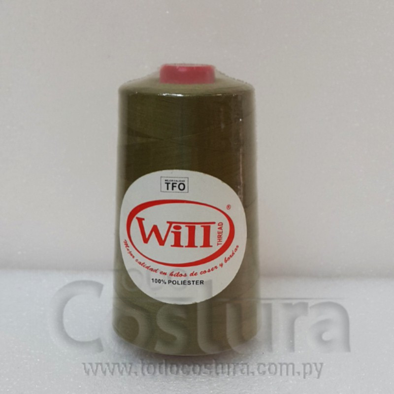 HILO DE COSER WILL (392 - VERDE HIERBA - 5000Y) 40/2 -TFO