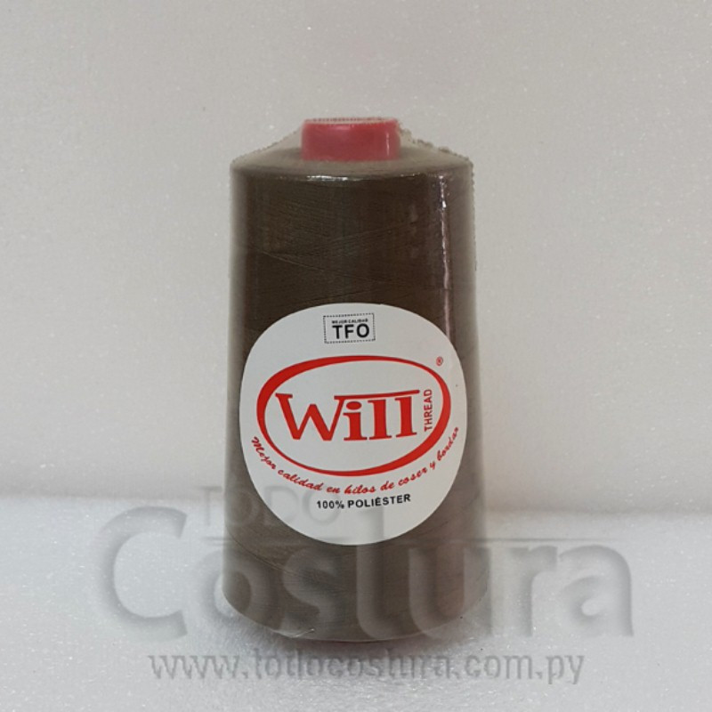 HILO DE COSER WILL (396 - PARDO ARCILLA  - 5000Y) 40/2 -TFO