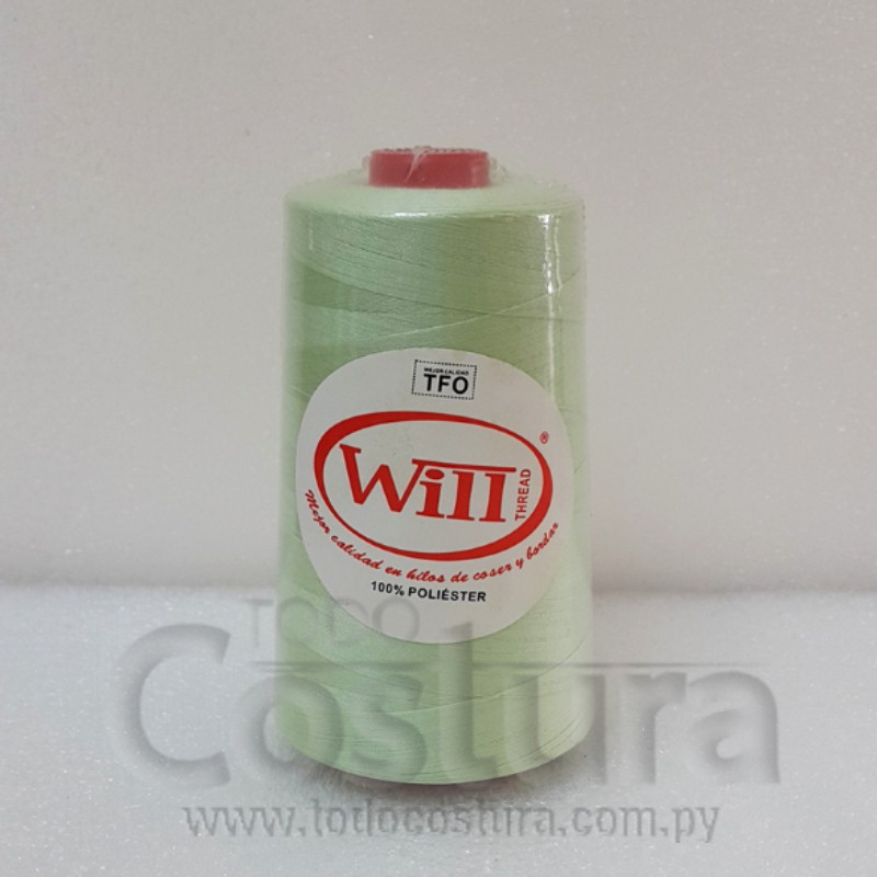 HILO DE COSER WILL (403 - VERDE AGUA - 5000Y) 40/2 -TFO