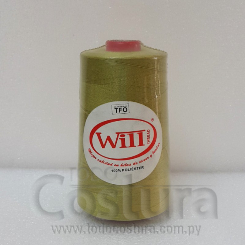 HILO DE COSER WILL (412 - ORO - 5000Y) 40/2 -TFO