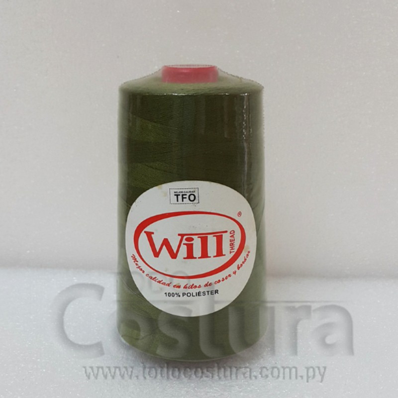 HILO DE COSER WILL (418 - VERDE MUSGO - 5000Y) 40/2 -TFO