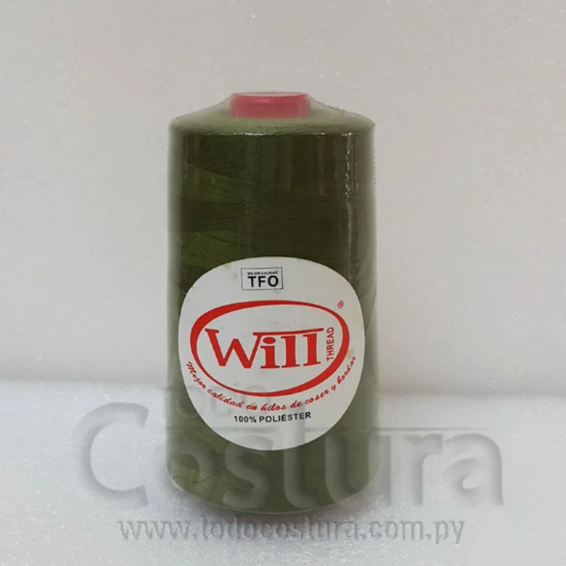 HILO DE COSER WILL (418 - VERDE MUSGO - 5000Y) 40/2 -TFO