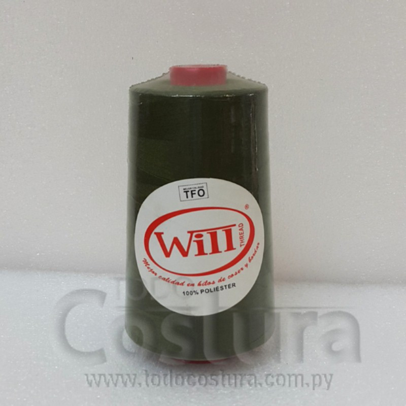 HILO DE COSER WILL (420 - VERDE MUSGO - 5000Y) 40/2 -TFO