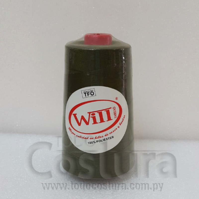HILO DE COSER WILL (424 - VERDE MUSGO - 5000Y) 40/2 -TFO