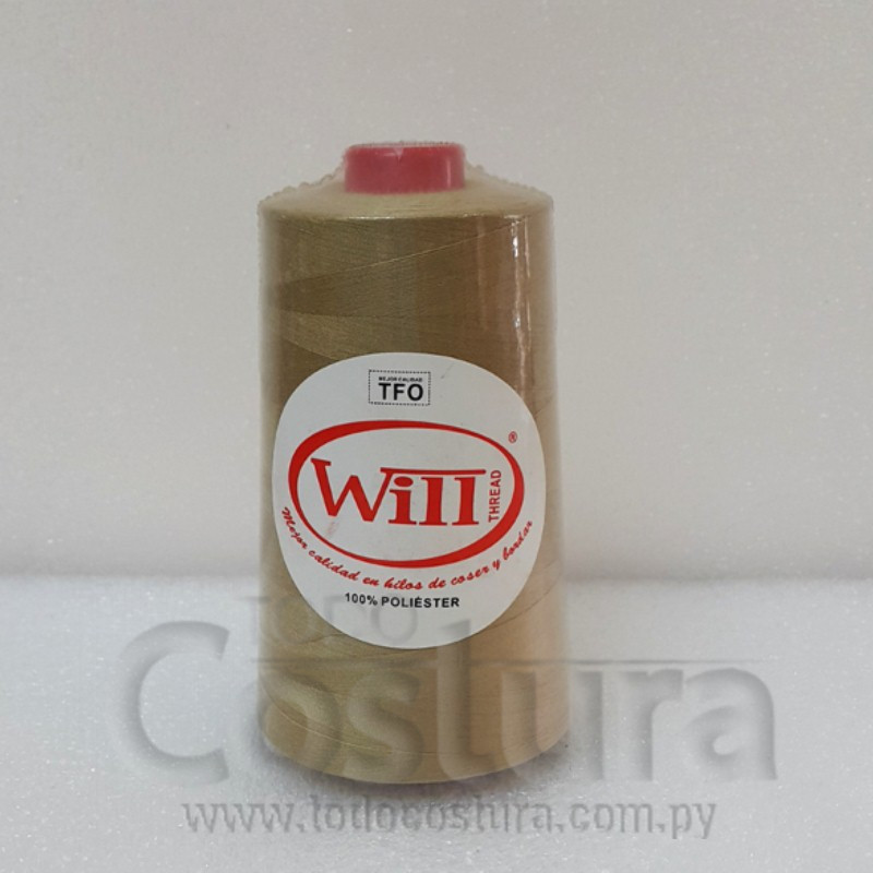 HILO DE COSER WILL (430 - BEIGE - 5000Y) 40/2 -TFO