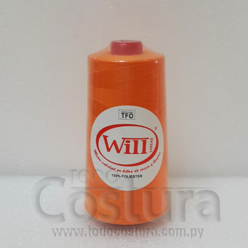 HILO DE COSER WILL (145 - NARANJA - 2500Y) 40/2 -TFO