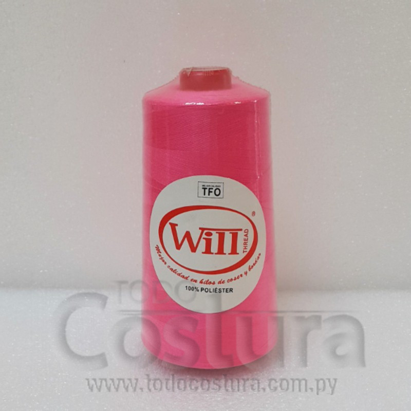 HILO DE COSER WILL (161 - ROSADO - 2500Y) 40/2 -TFO